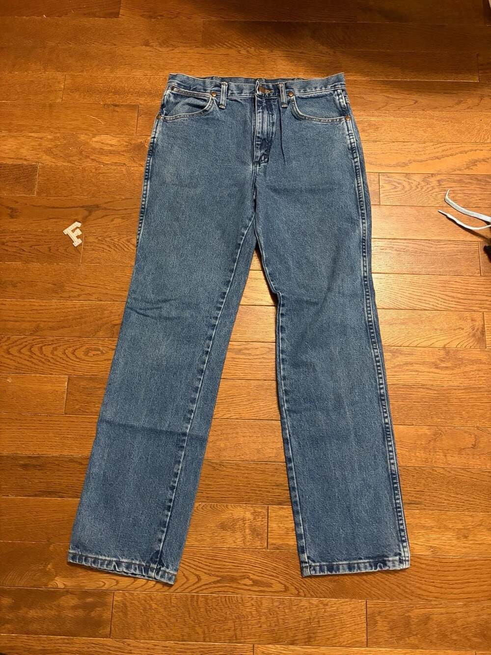 Wrangler A103 Jeans Size 31x32 Blue Denim Slim Fit Cotton